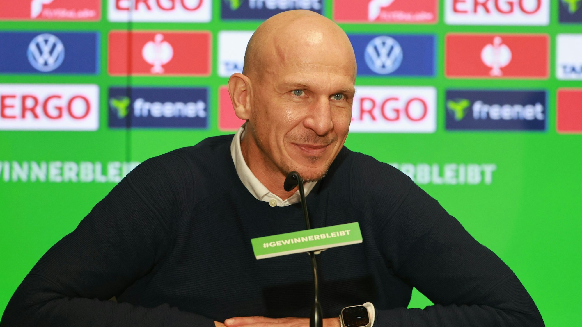 1. FC Köln vs. Hertha BSC Berlin, DFB-Pokal, 3. Runde, Achtelfinale, Pressekonferenz mit Gerhard Struber (1. FC Köln)