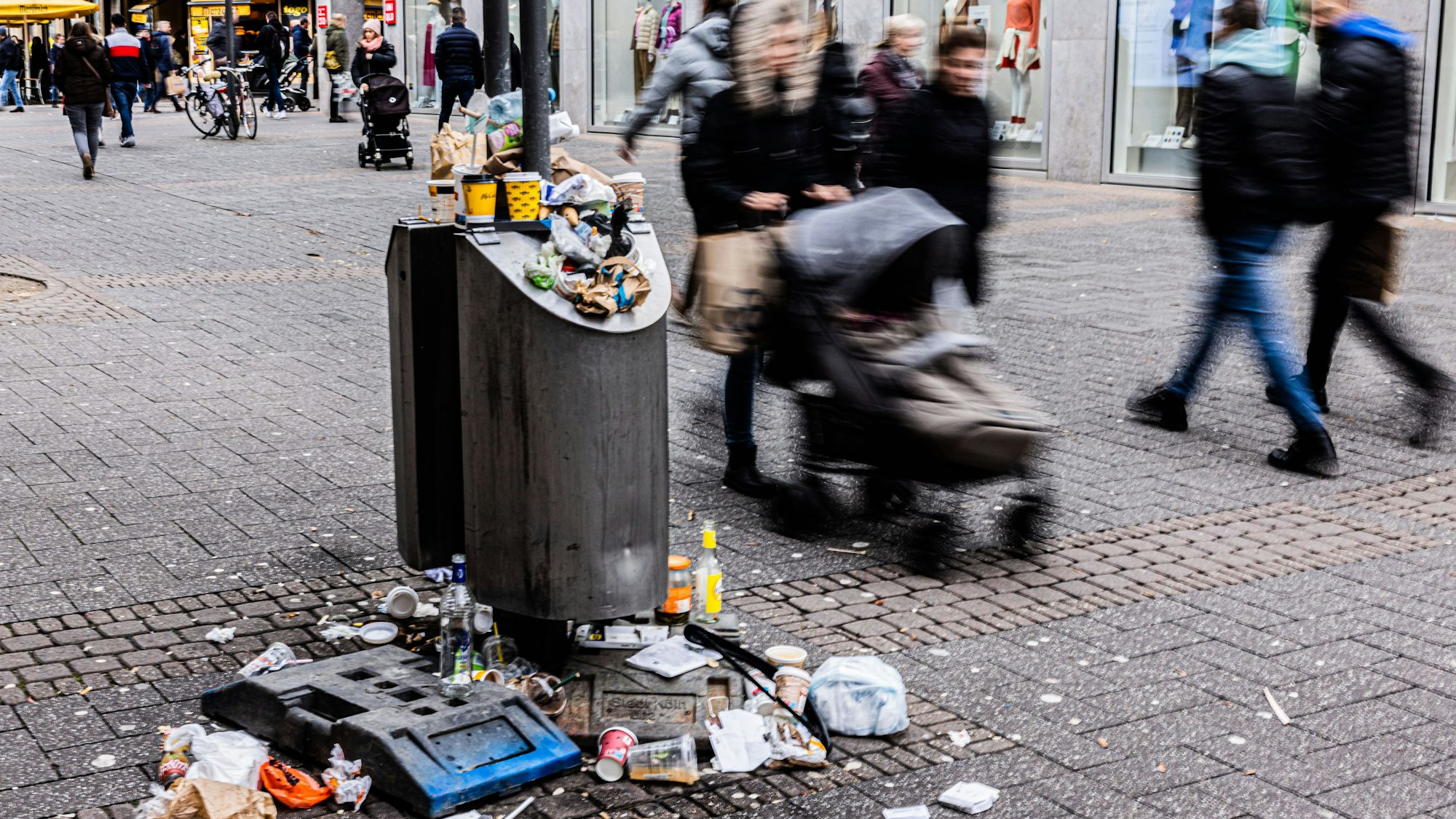 Um die Sauberkeit Kölns steht es nicht immer zum Besten.