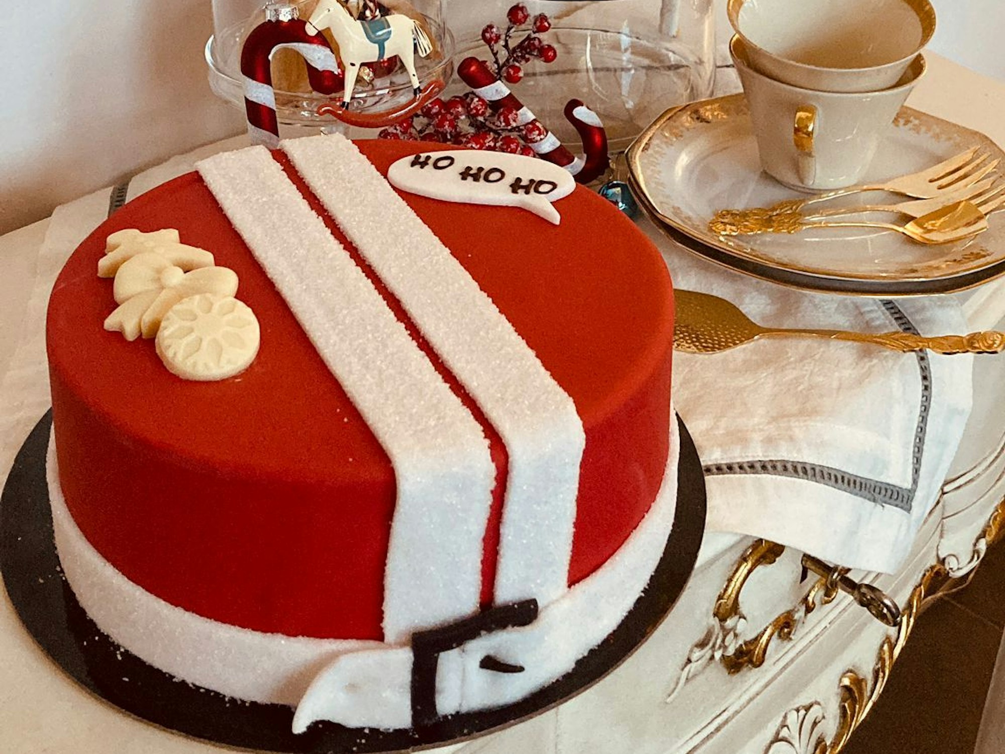 Weihnachtskuchen von „Frollein Zuckerfee“.