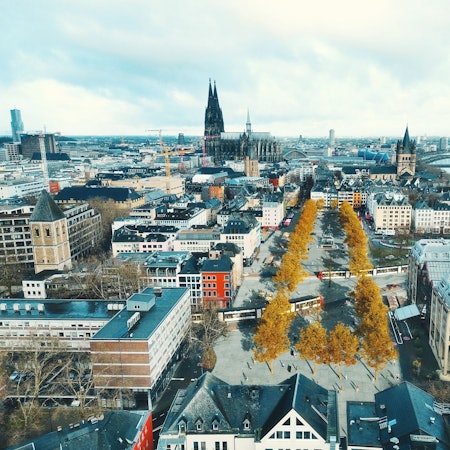 So könnte der Heumarkt aussehen, wenn die Ost-West-Achse nach den Vorstellungen von CDU, SPD und FDP ausgebaut würde.