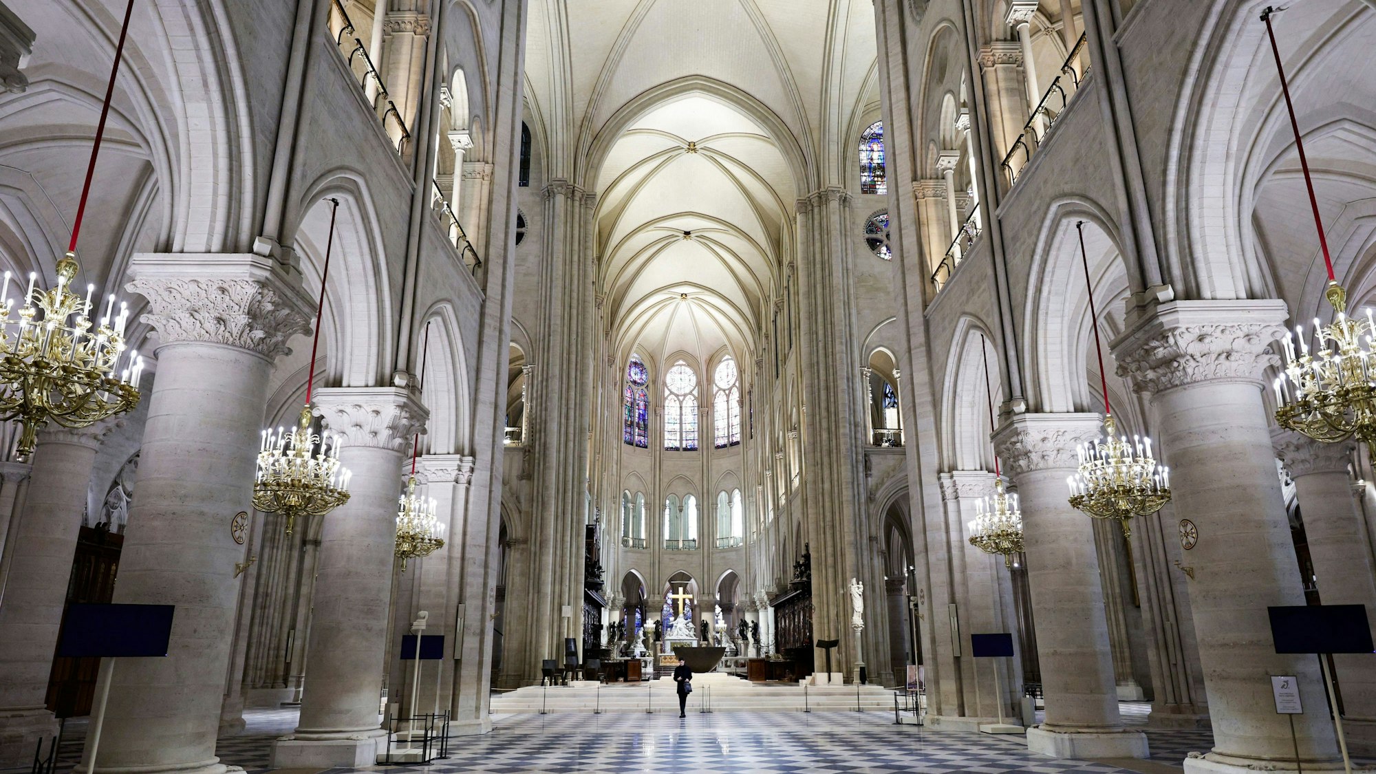 Ein Blick in den restaurierten Innenraum.