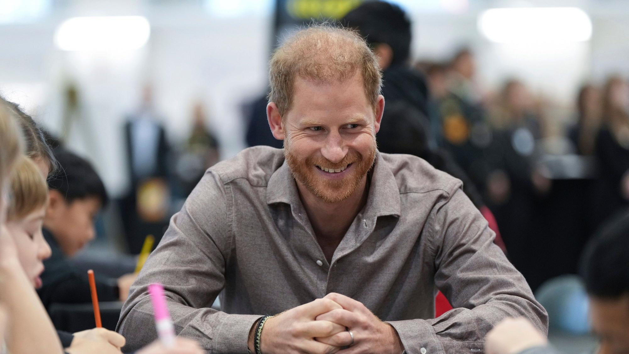 Prinz Harry bei einem Termin im November 2024.