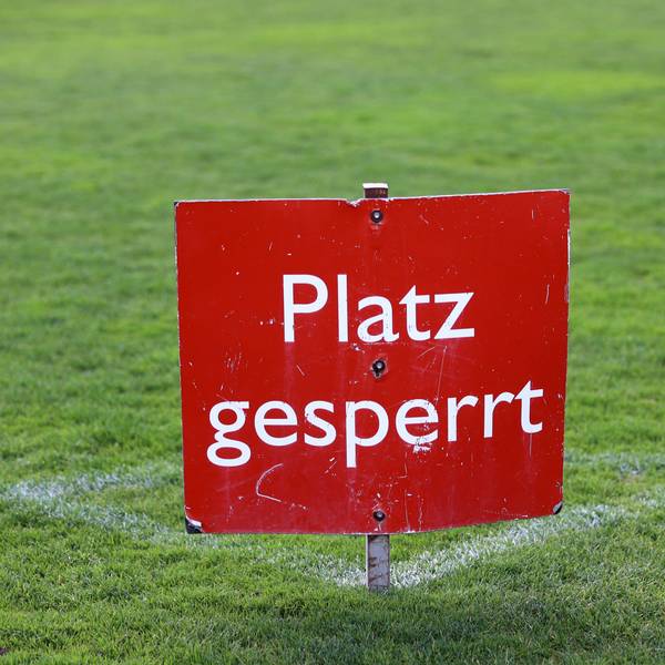 Der Platz des SV Rödinghausen ist gesperrt.