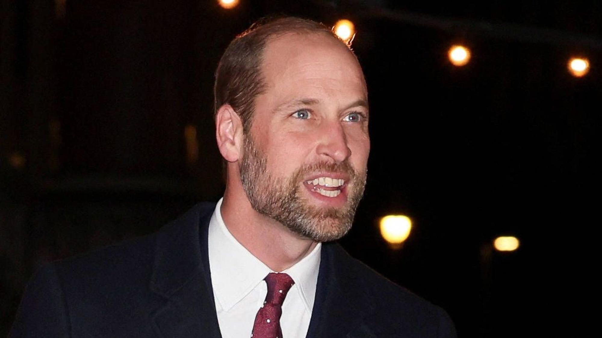 Prinz William beim Weihnachtskonzert in der Westminster Abbey.