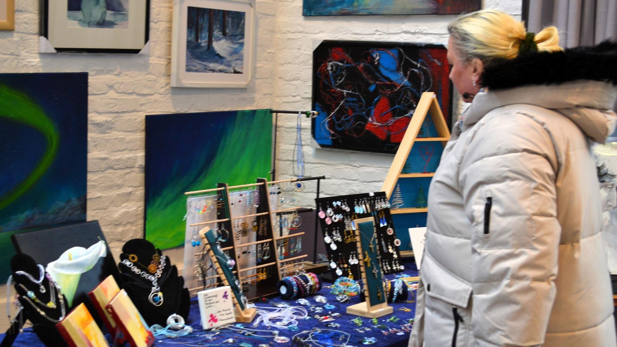 „Kunst und mehr“ fand reges Interesse.