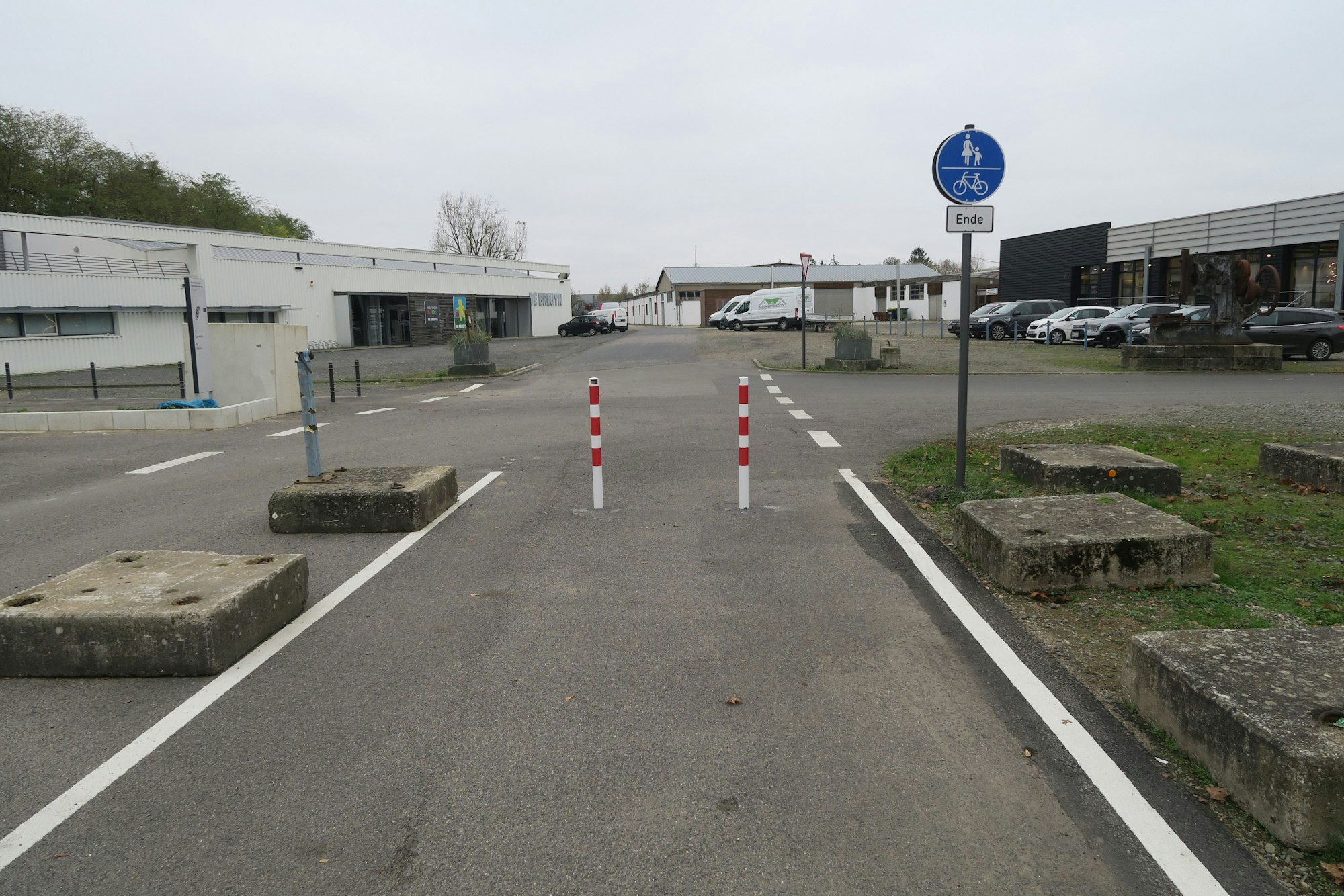 Zum Ausbau des Teichrohrsängerwegs bis zur Vitalisstraße als vollwertige Straße fordern 19 Unternehmen Politik und Verwaltung auf.