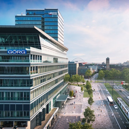 So könnte das Entree nach Deutz aussehen, wenn die Ost-West-Achse nach den Vorstellungen von CDU, SPD und FDP ausgebaut würde.