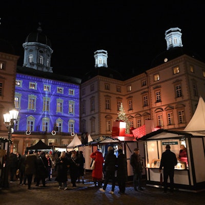 Bensberg. Schloss Bensberg. Weihnachtsmarkt