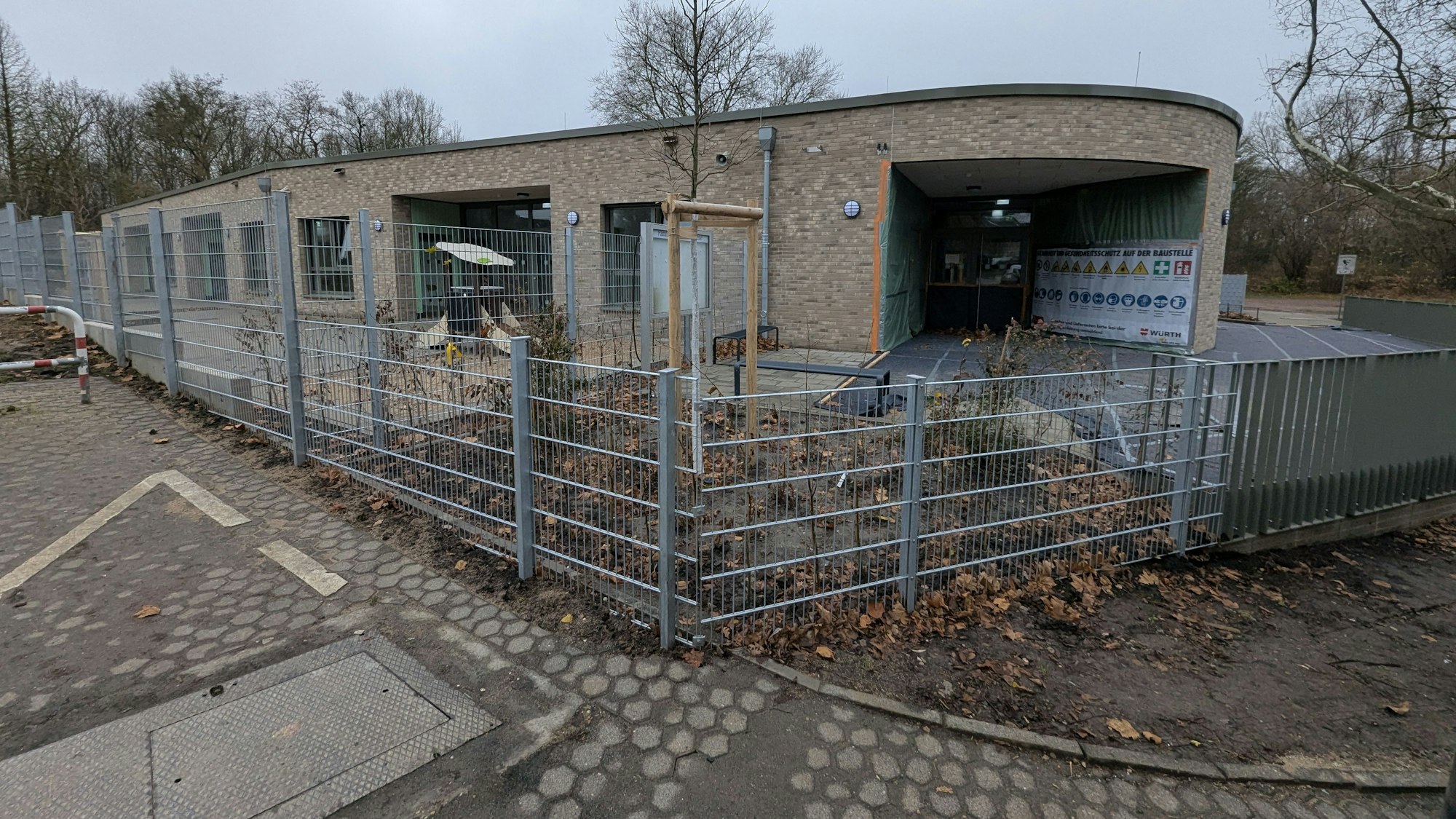 Das Foto zeigt den Neubau der Kita Burgwichtel in Kendenich.