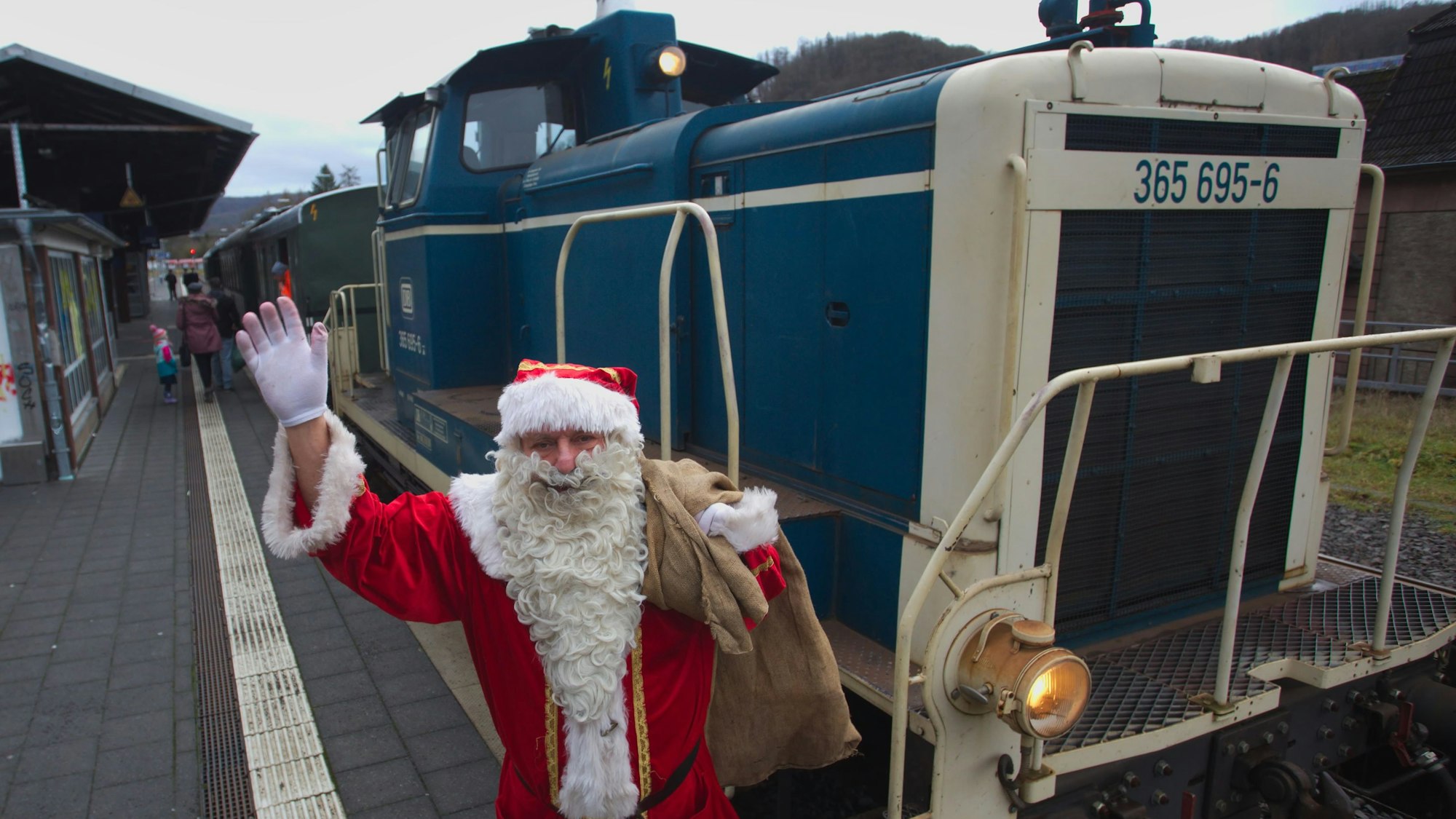 Ein Bild von der Nikolausfahrt im vergangenen Jahr.