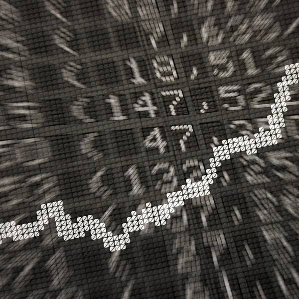 Ein Auf und Ab: Die Börsenmärkte werden 2025 nach Einschätzung von Experten mit Turbulenzen zu kämpfen haben.