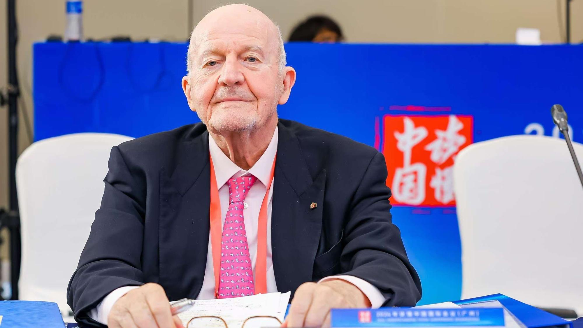 Peter Jungen 2024 auf einem Panel zu China und der EU