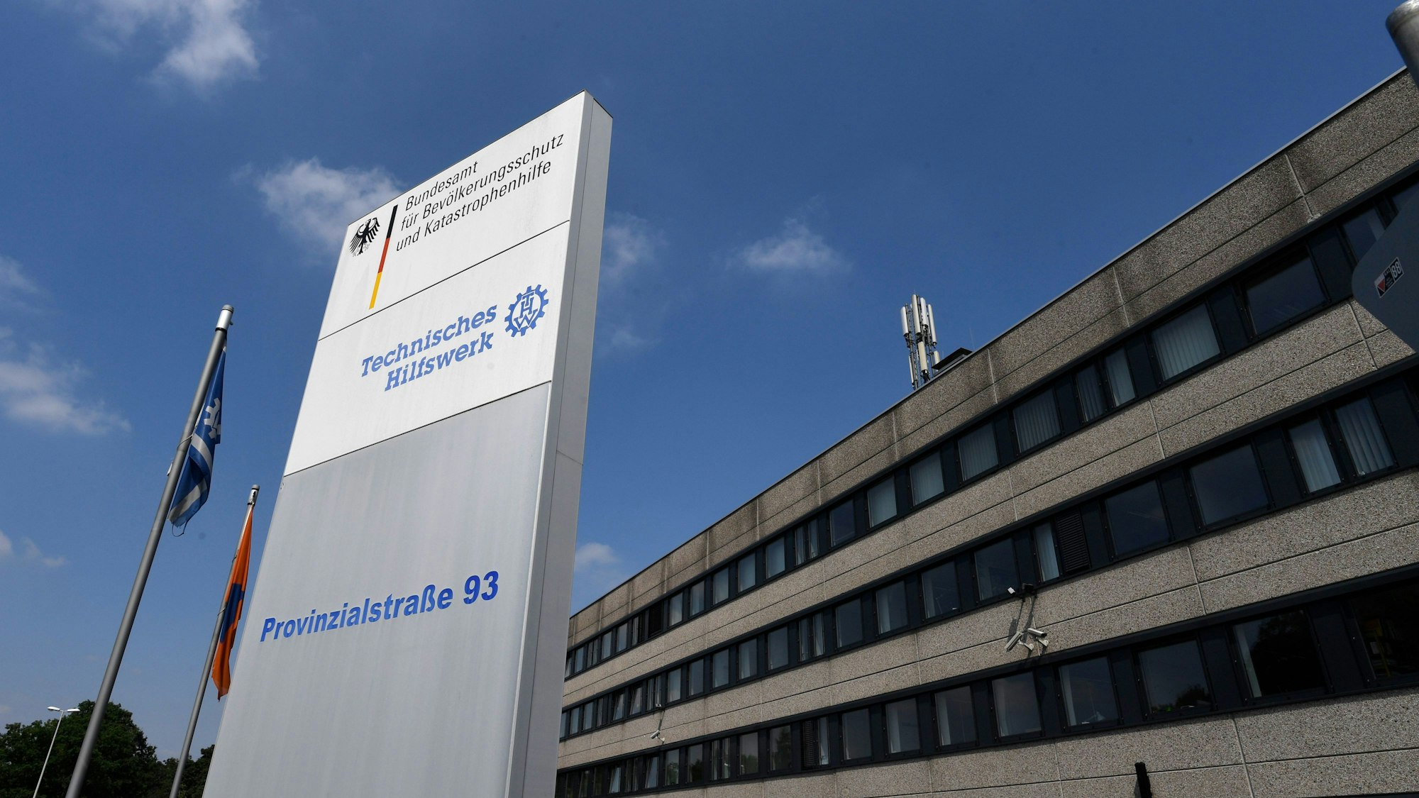 Blick auf das Bundesamt für Bevölkerungsschutz und Katastrophenhilfe in Bonn. (Archivbild)