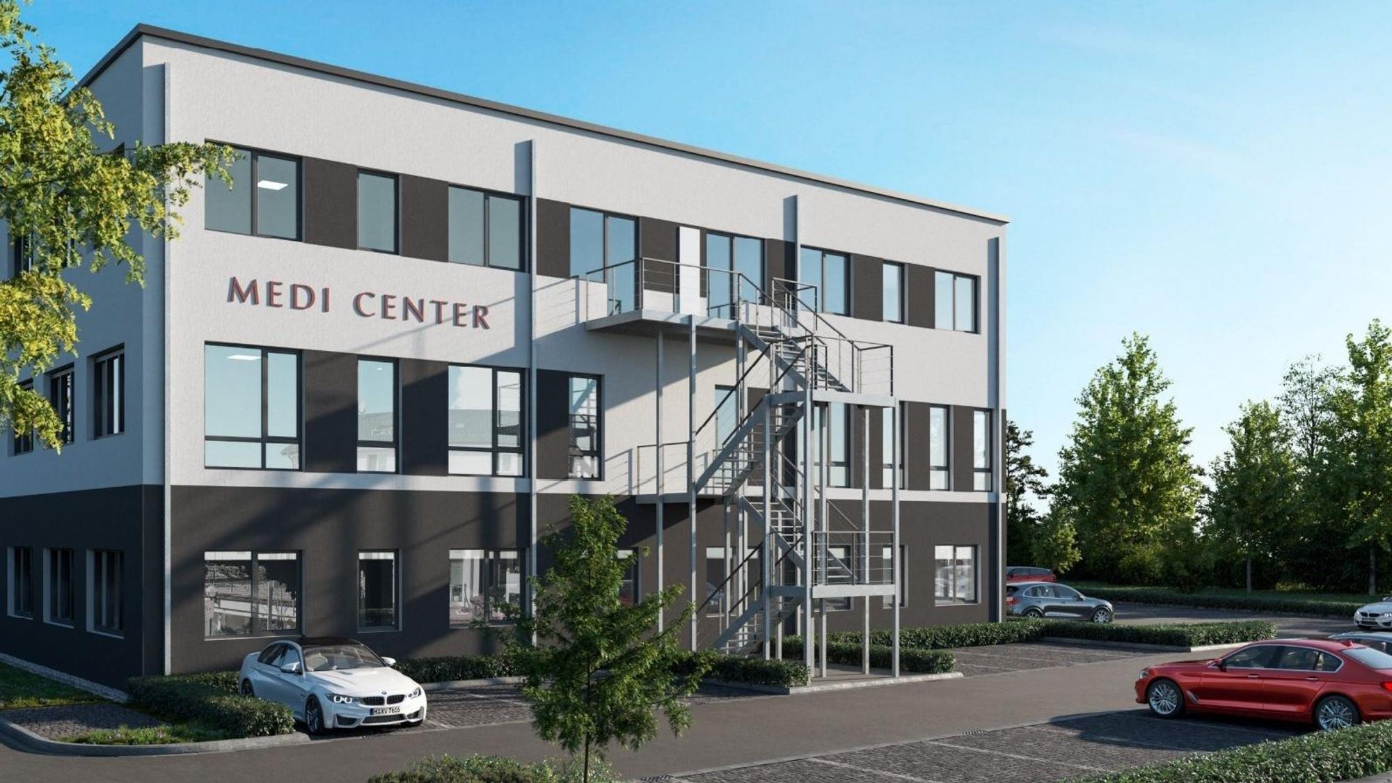 Das Medi-Center in Nümbrecht, in das das KMVZ einziehen soll.