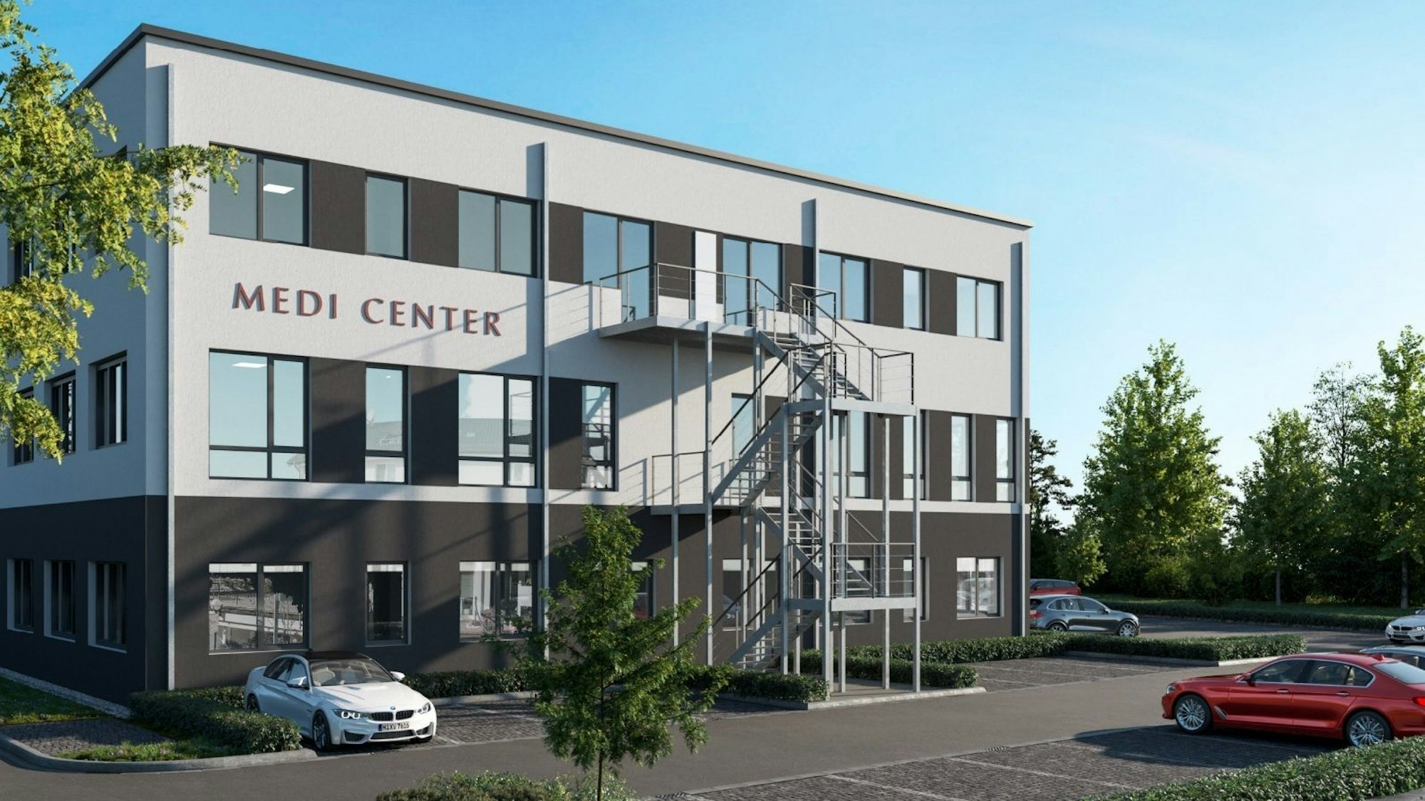 Das Medi-Center in Nümbrecht, in das das KMVZ einziehen soll.
