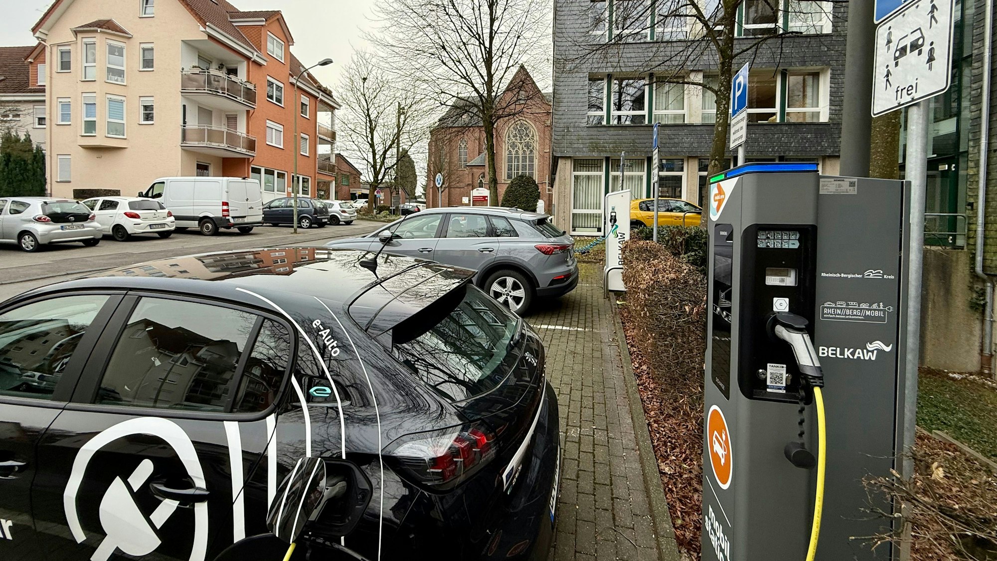 Ladesäulen am Burscheider Rathaus