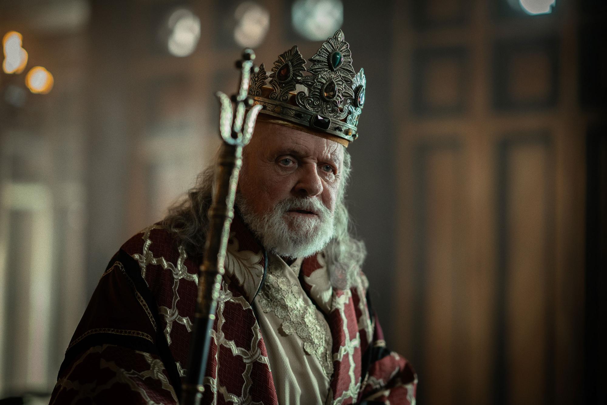Anthony Hopkins als König Herodes.