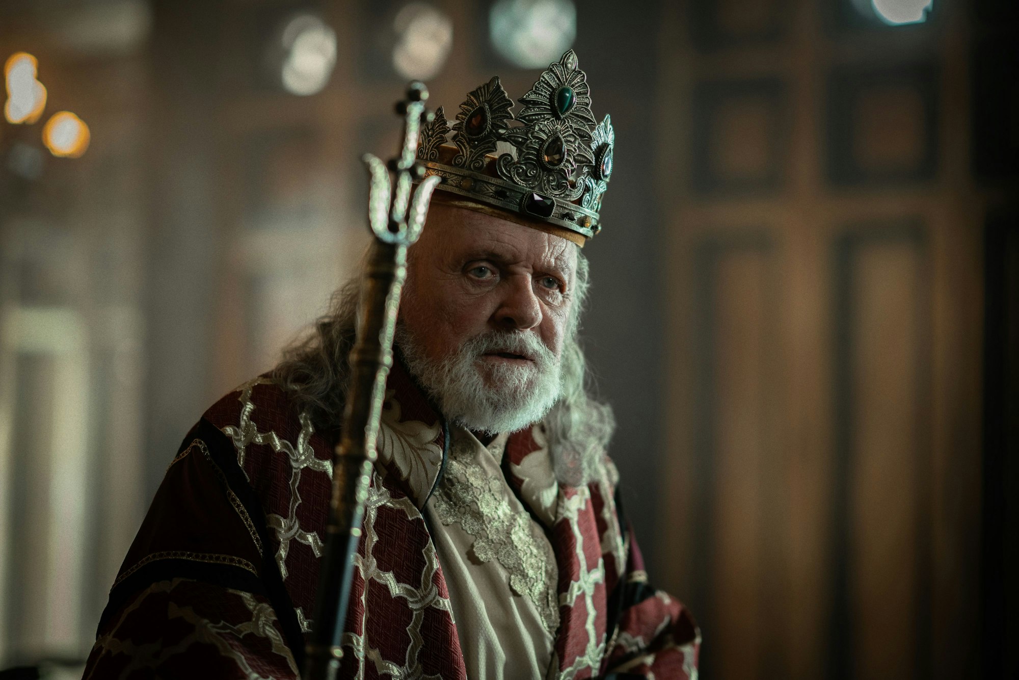 Anthony Hopkins als König Herodes.