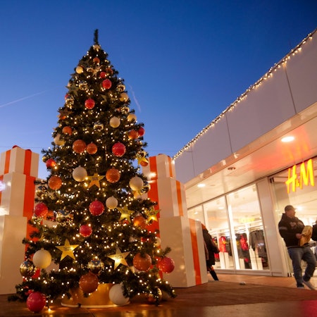 Ein Einkaufszentrum in Hürth.