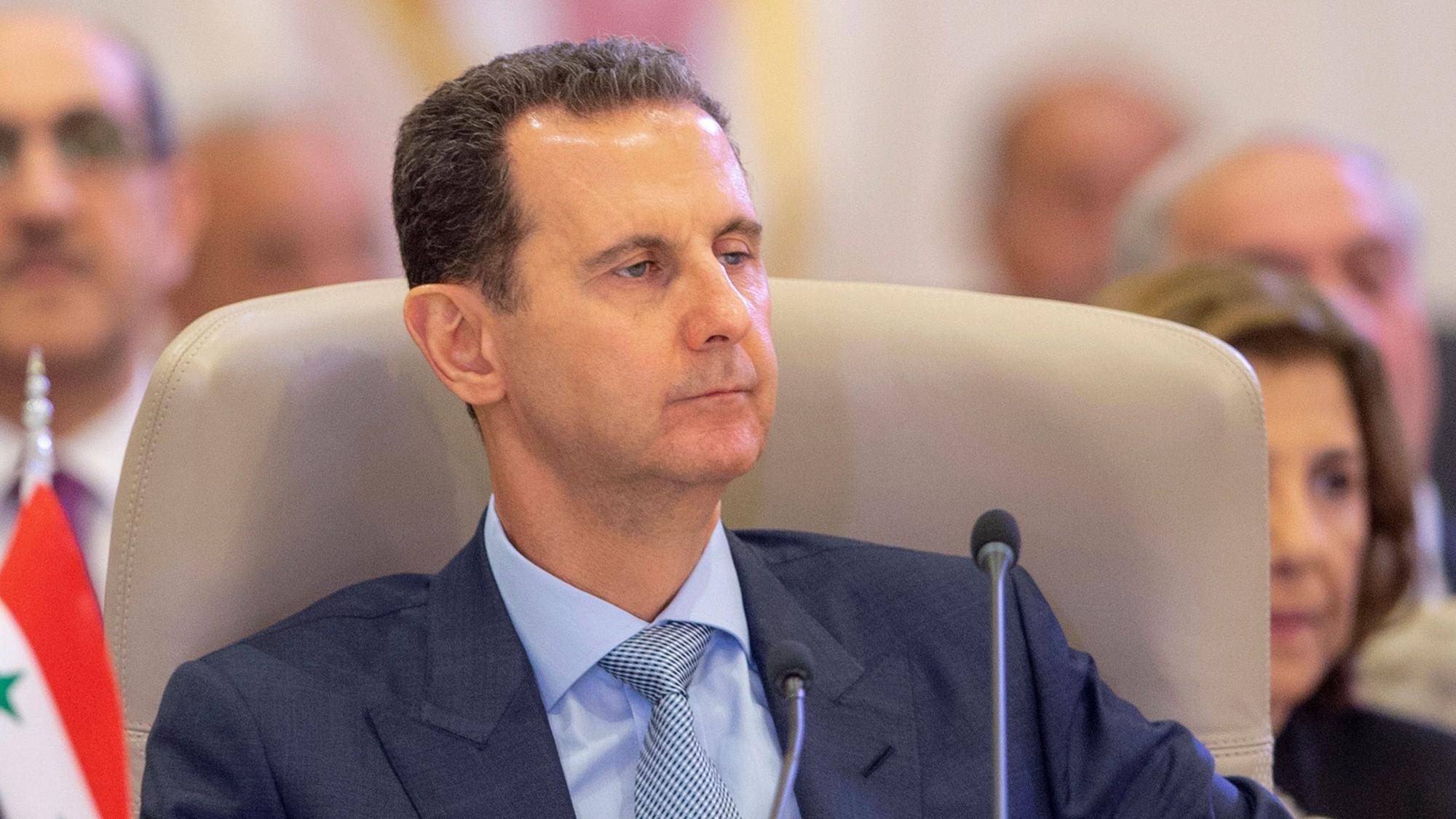 Baschar al-Assad, ehemaliger Präsident von Syrien, während eines arabischen Gipfels. (Archivbild)