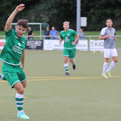 Borussia Hohenlind - Porz Fussball Landesliga Saison 2021 2022 Westkampfbahn Köln Deutschland 19.09.2021 Janis Waffenschmidt (Hohenlind) Copyright Eduard Bopp Sportfotografie mail@fotobopp.de