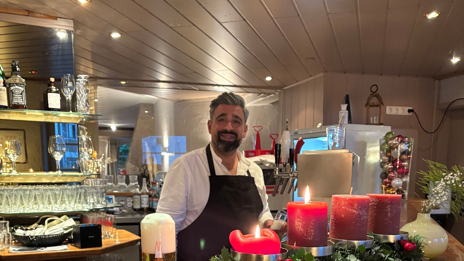 Riccardo Cogliano setzt mit der Kölschbar neue Akzente.