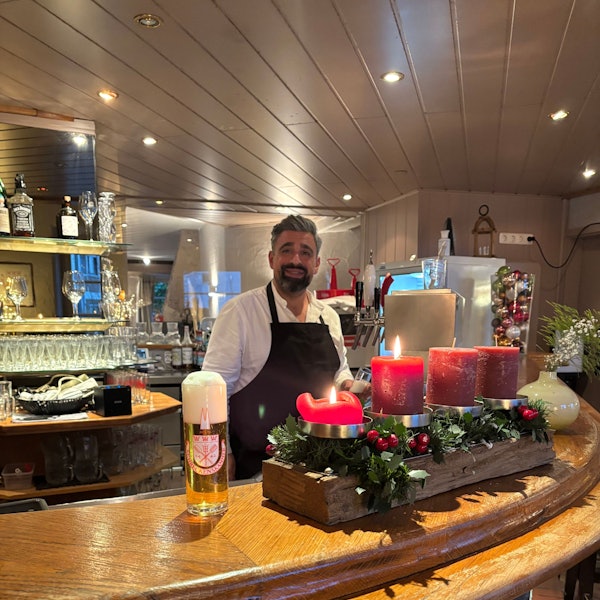 Riccardo Cogliano setzt mit der Kölschbar neue Akzente.