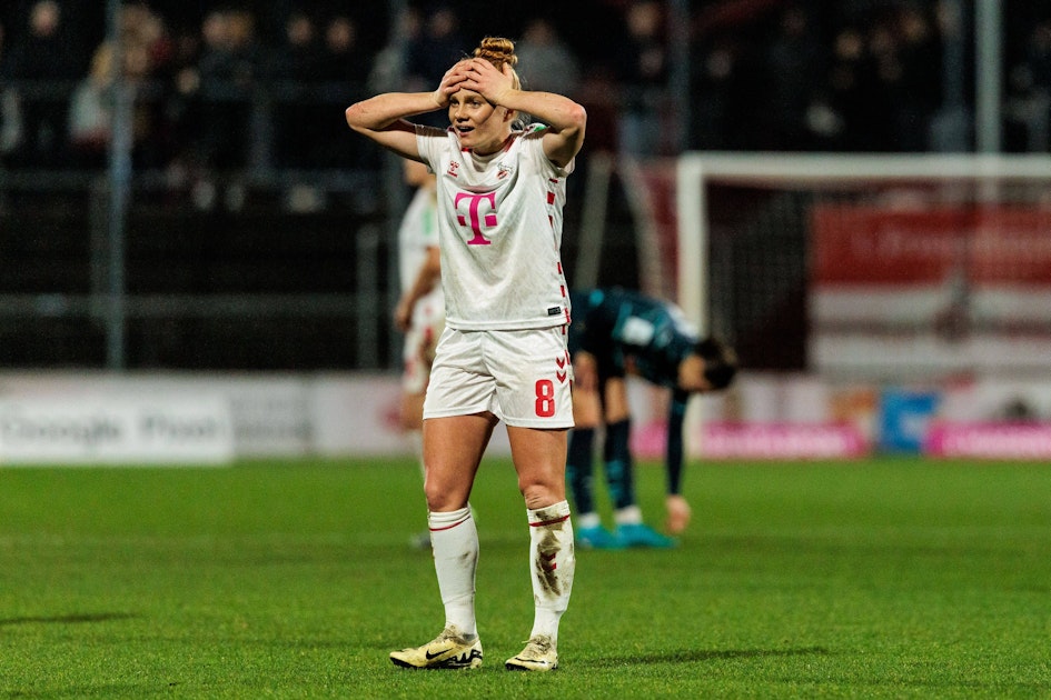 Frauenfußball 1. FC Köln fehlen beim 13 gegen Leipzig die Mittel