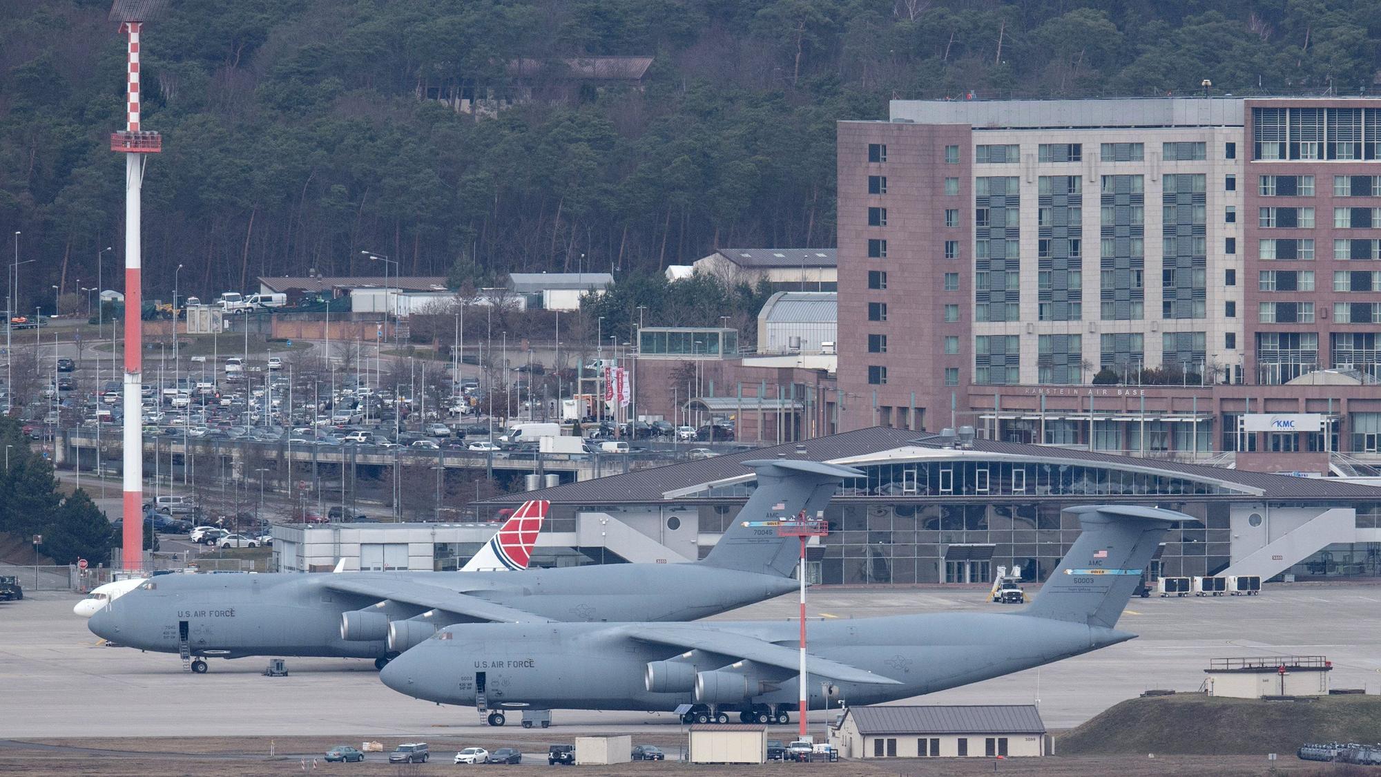 Die US-Airbase im rheinland-pfälzischen Ramstein. (Archivfoto)