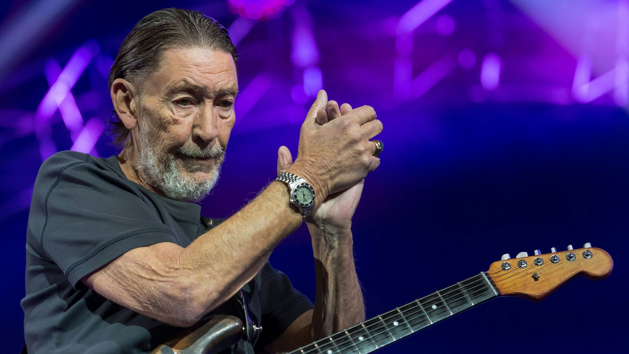 Chris Rea bei einem Auftritt im Oktober 2017.