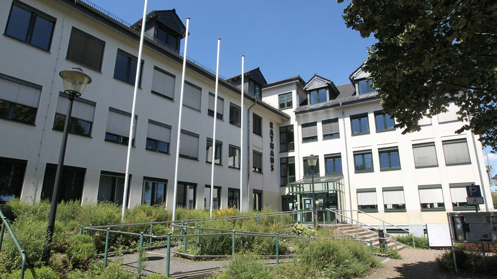 Das Rathaus der Gemeinde Neunkirchen-Seelscheid