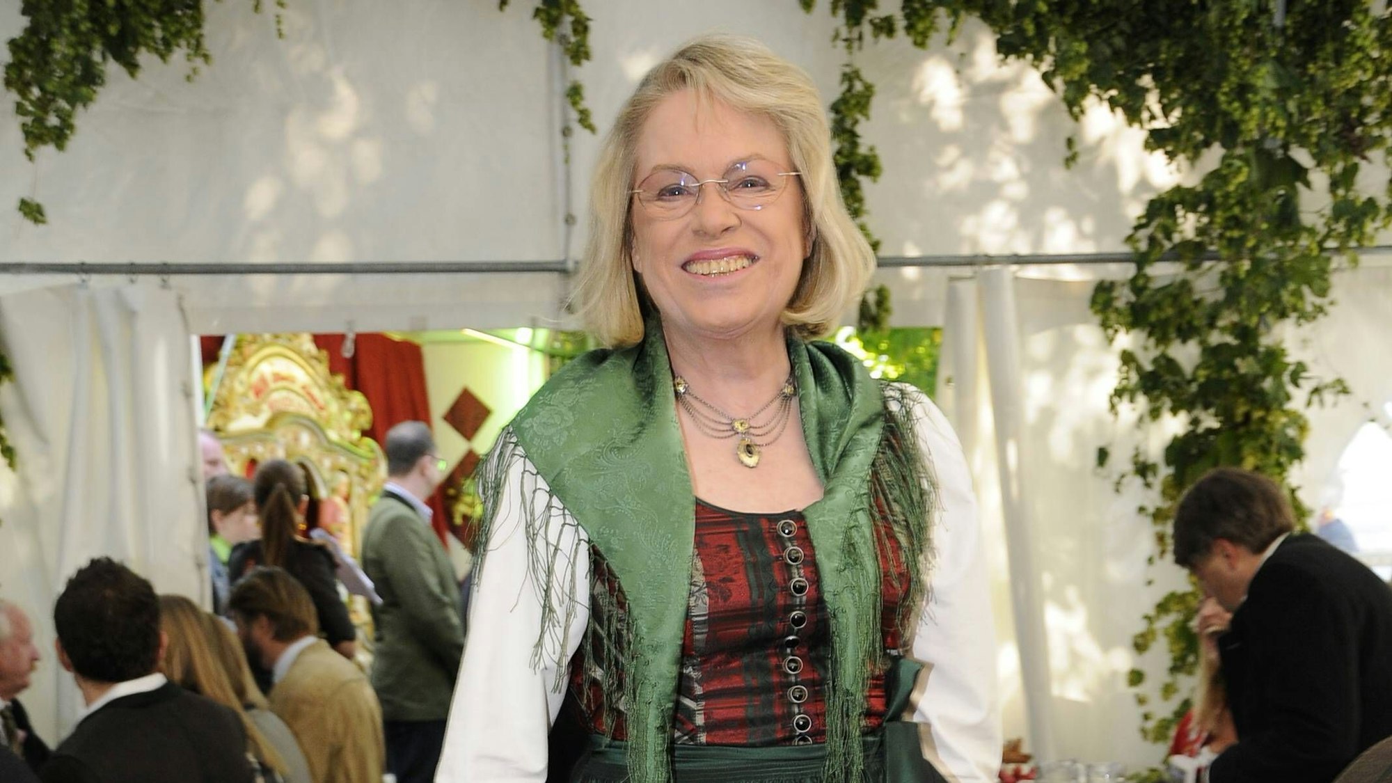 Anne-Marie Sprotte im Münchener Hofbräukeller.