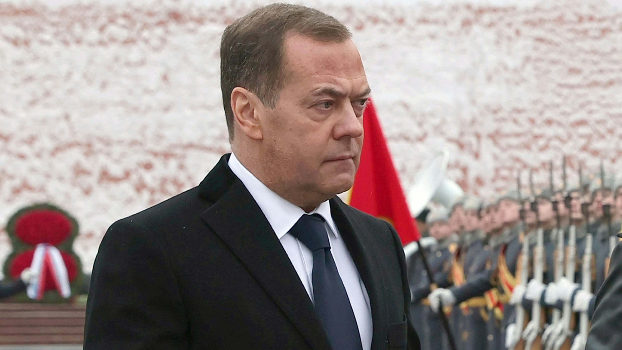 Dmitri Medwedew ist der stellvertretende Vorsitzender des Sicherheitsrates von Russland und Chef der Regierungspartei „Einiges Russland“. (Archivbild)