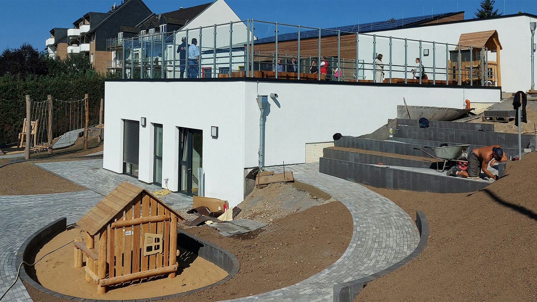 Der neu gebaute Kindergarten in Blankenheim.