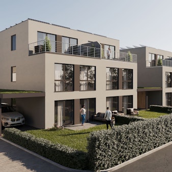 Das geplante Neubaugebiet auf dem Gelände des ehemaligen Restaurants Kavala in Lohmar-Donrath.