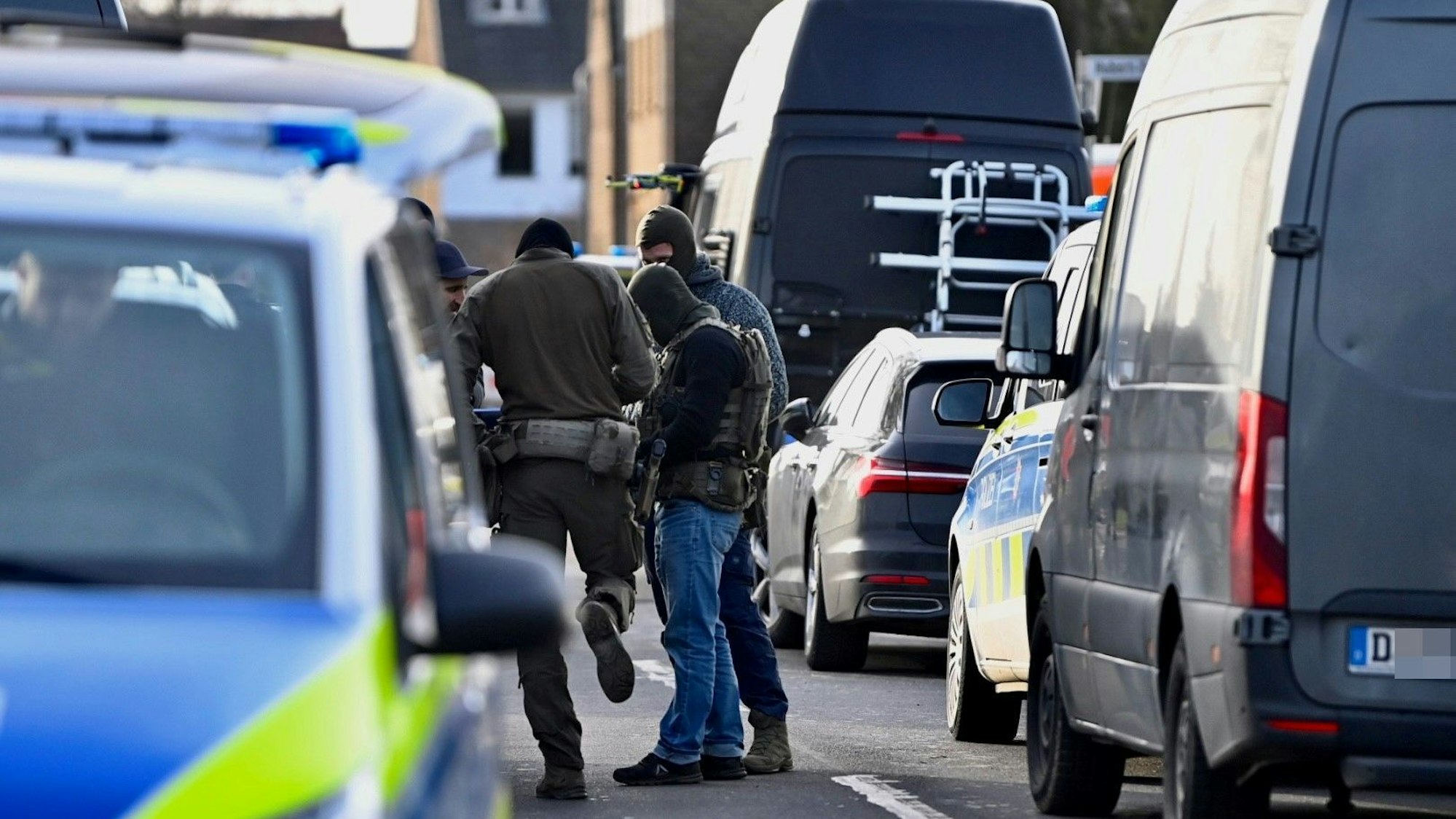 Zu einem Großeinsatz der Polizei kam es im Zülpicher Ortsteil Nemmenich.