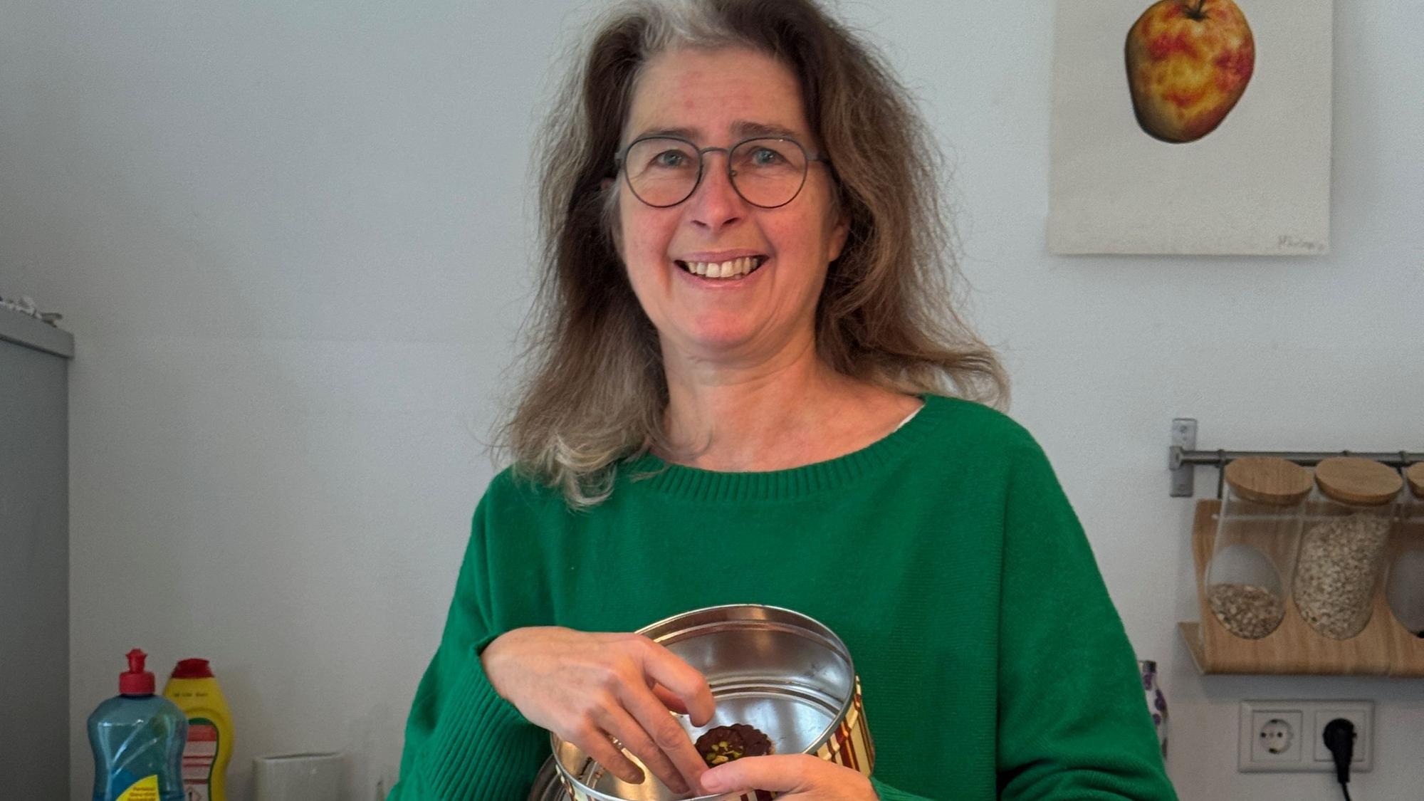 Das Foto zeigt Christine Burlon