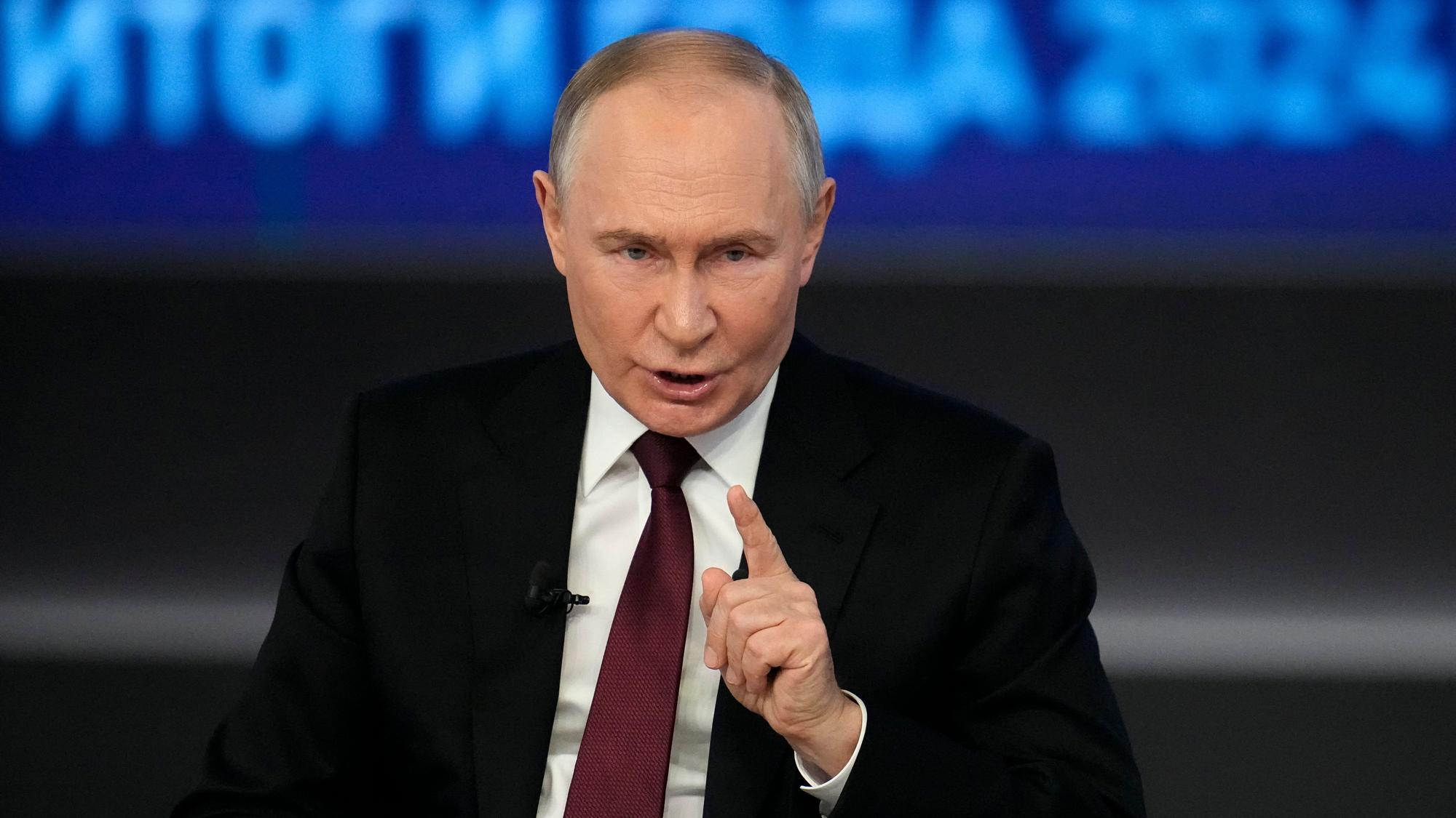 Kremlchef Wladimir Putin hat Vergeltung für einen ukrainischen Drohnenangriff auf Kasan angekündigt. (Archivbild)