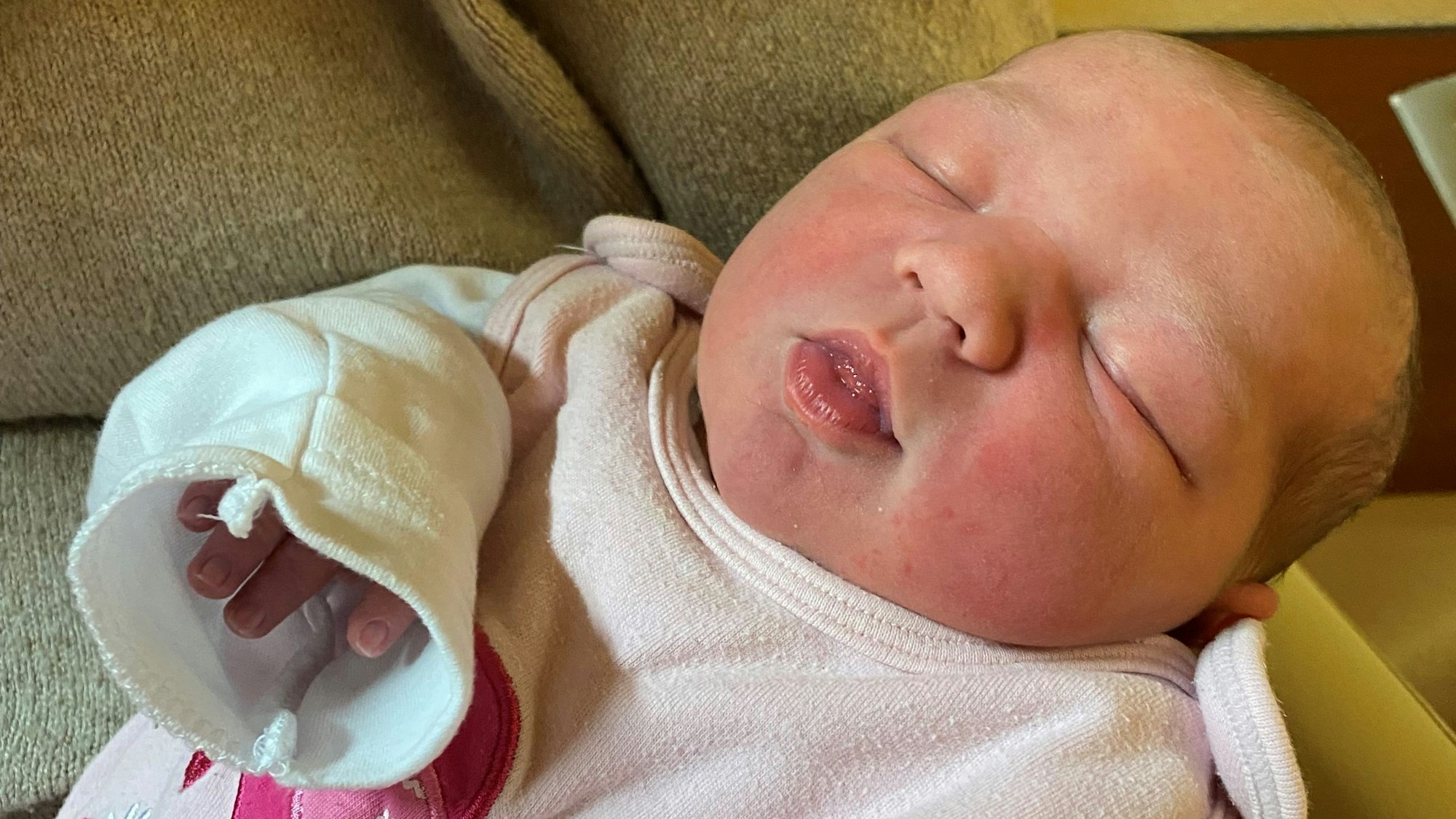 Das kleine Baby.