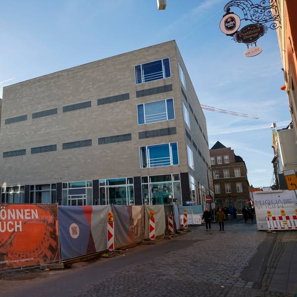 Blick auf das Wallraf-Richartz-Museum & Fondation Corboud
in Köln.