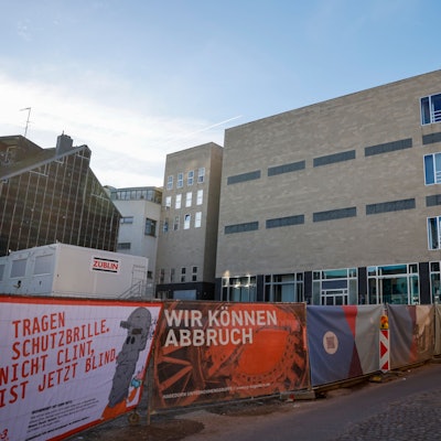 Blick auf das Wallraf-Richartz-Museum & Fondation Corboud
in Köln.