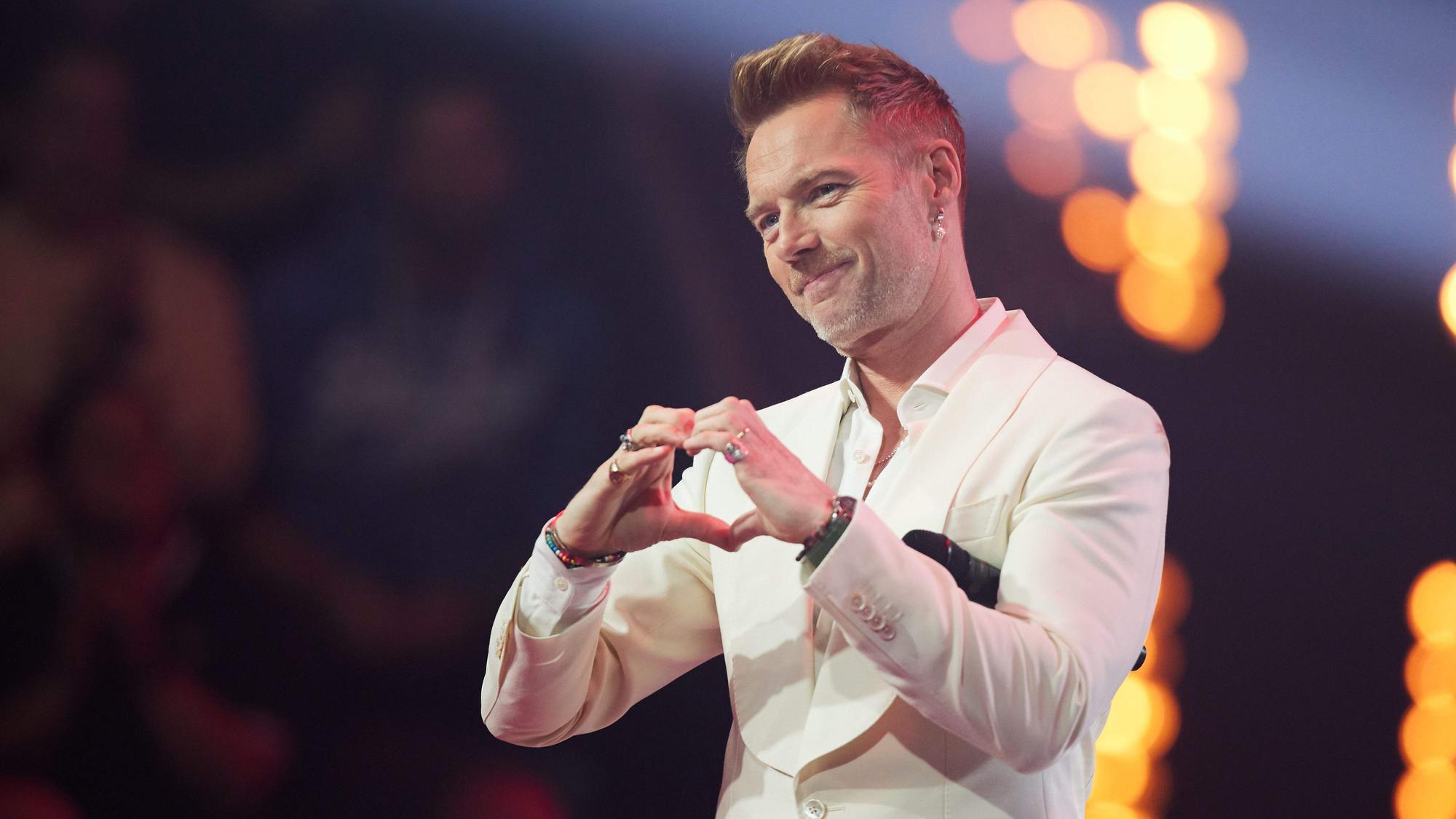 In der aktuellen Staffel Voice of Germany ist Ronan Keating als Coach zu sehen.