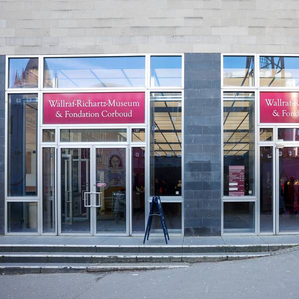 Eingang zum Wallraf-Richartz-Museum & Fondation Corboud