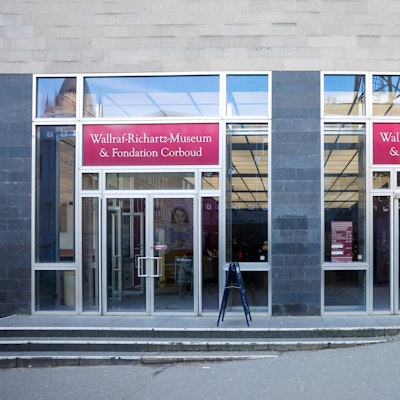 Eingang zum Wallraf-Richartz-Museum & Fondation Corboud