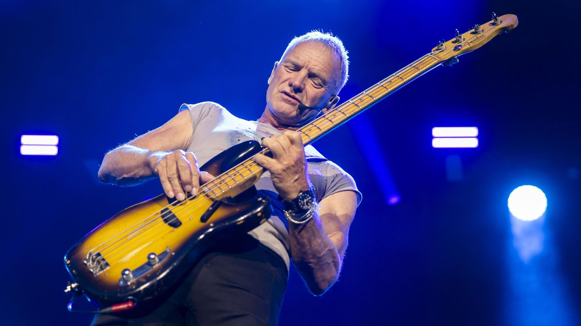 Der britische Sänger Sting tritt am 8. Oktober in der Arena auf.