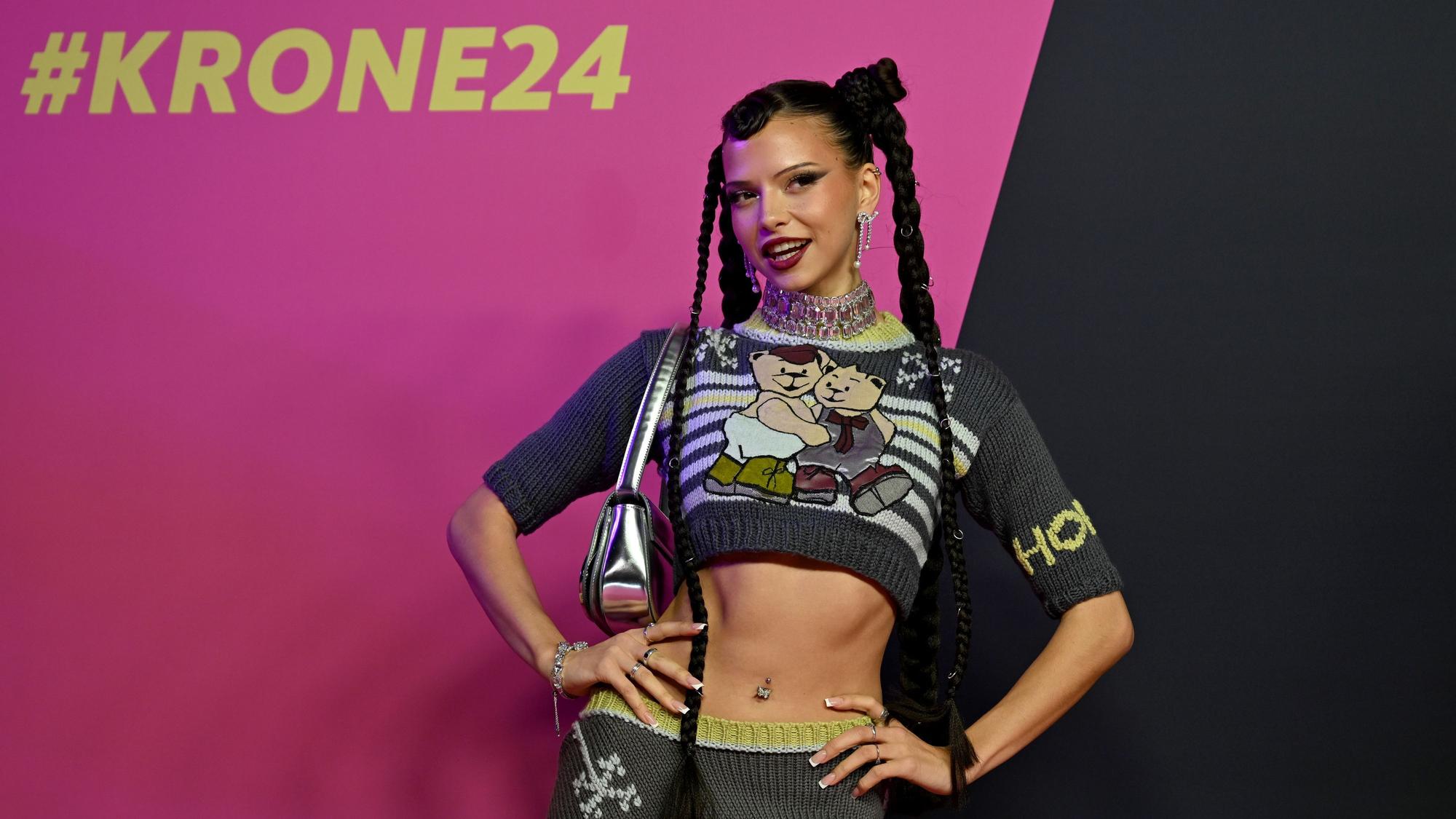Nina Chuba im Dezember bei der Verleihung der 1Live-Krone