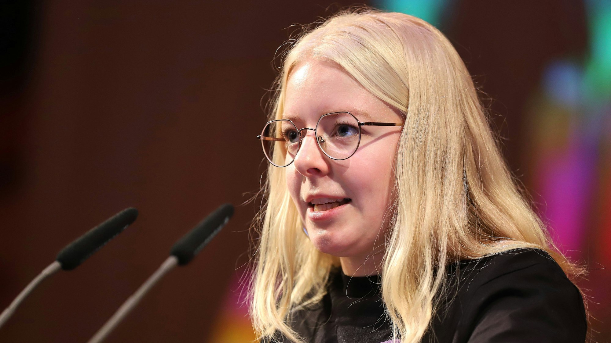 Jette Nietzard ist Bundessprecherin der Grünen Jugend. (Archivbild)