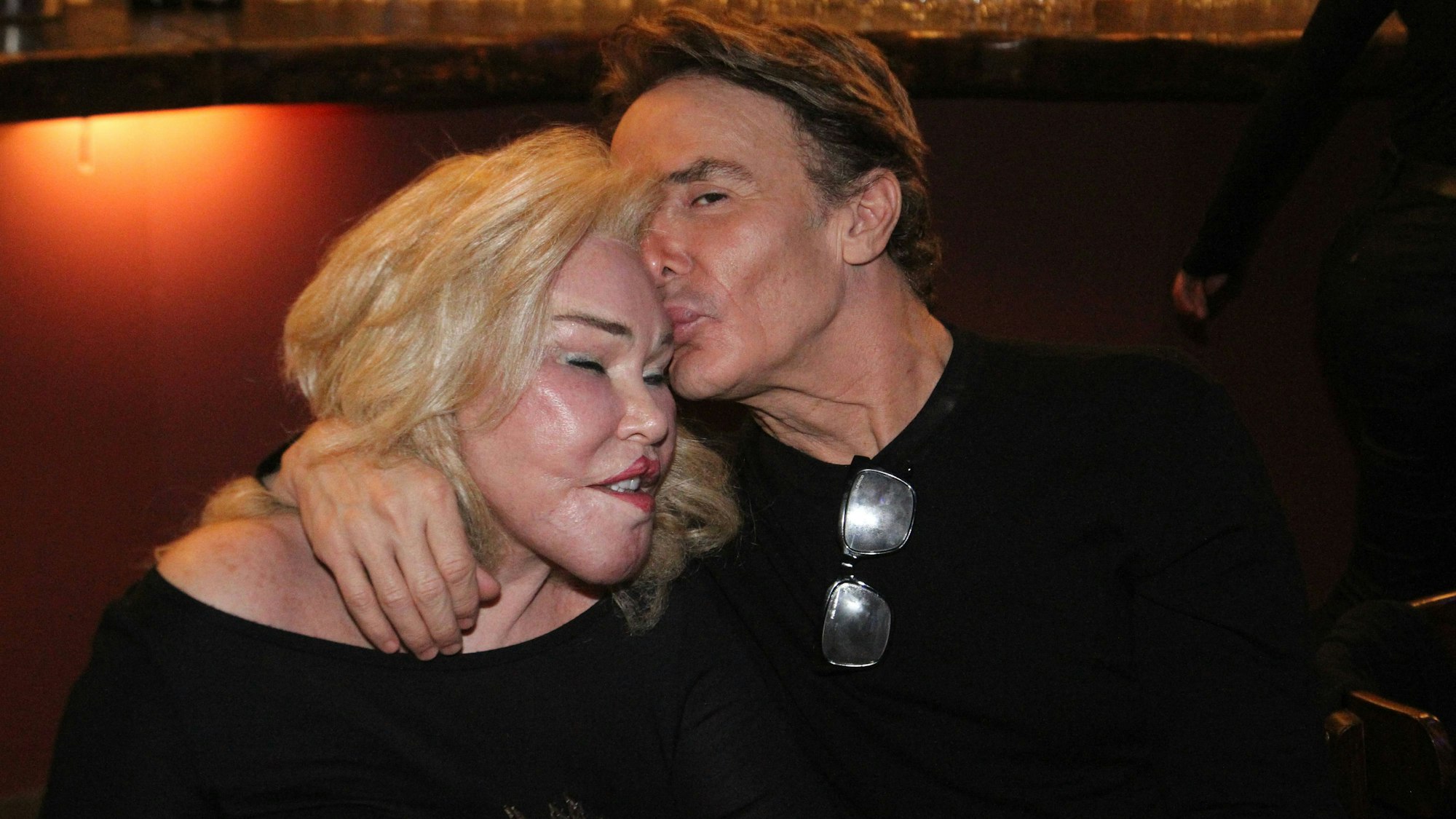 Jocelyne im Dezember 2024 mit ihrem Lebenspartner Lloyd Klein.