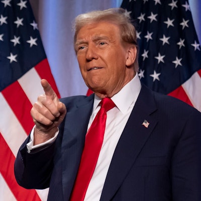 Droht mit Einfuhrzöllen: Der künftige US-Präsident Donald Trump.