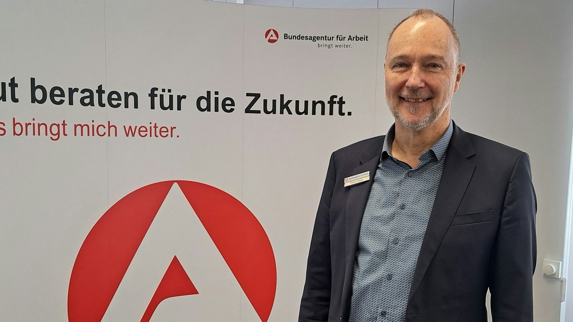Stefan Krause ist Vorsitzender der Geschäftsführung der Agentur für Arbeit Bonn/Rhein-Sieg.